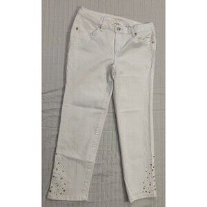 CACHE WOMENS JEANS CAPRIS PANTS SIZE 6